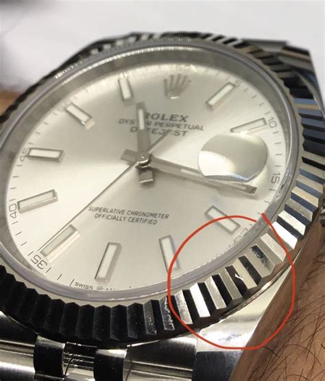 can i remove dings rolex 18k